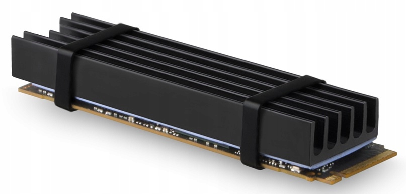 Pasywny radiator dysków M.2 SSD Axagon 10mm