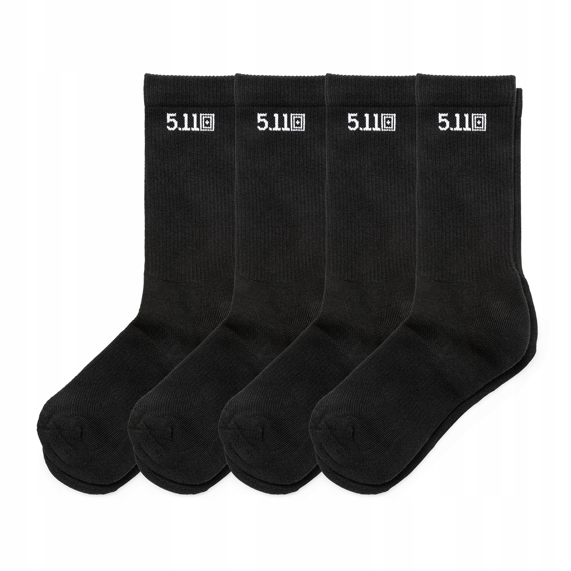 5.11 Ponožky Duty Ready Basic Crew 4-Pack S Black 10051