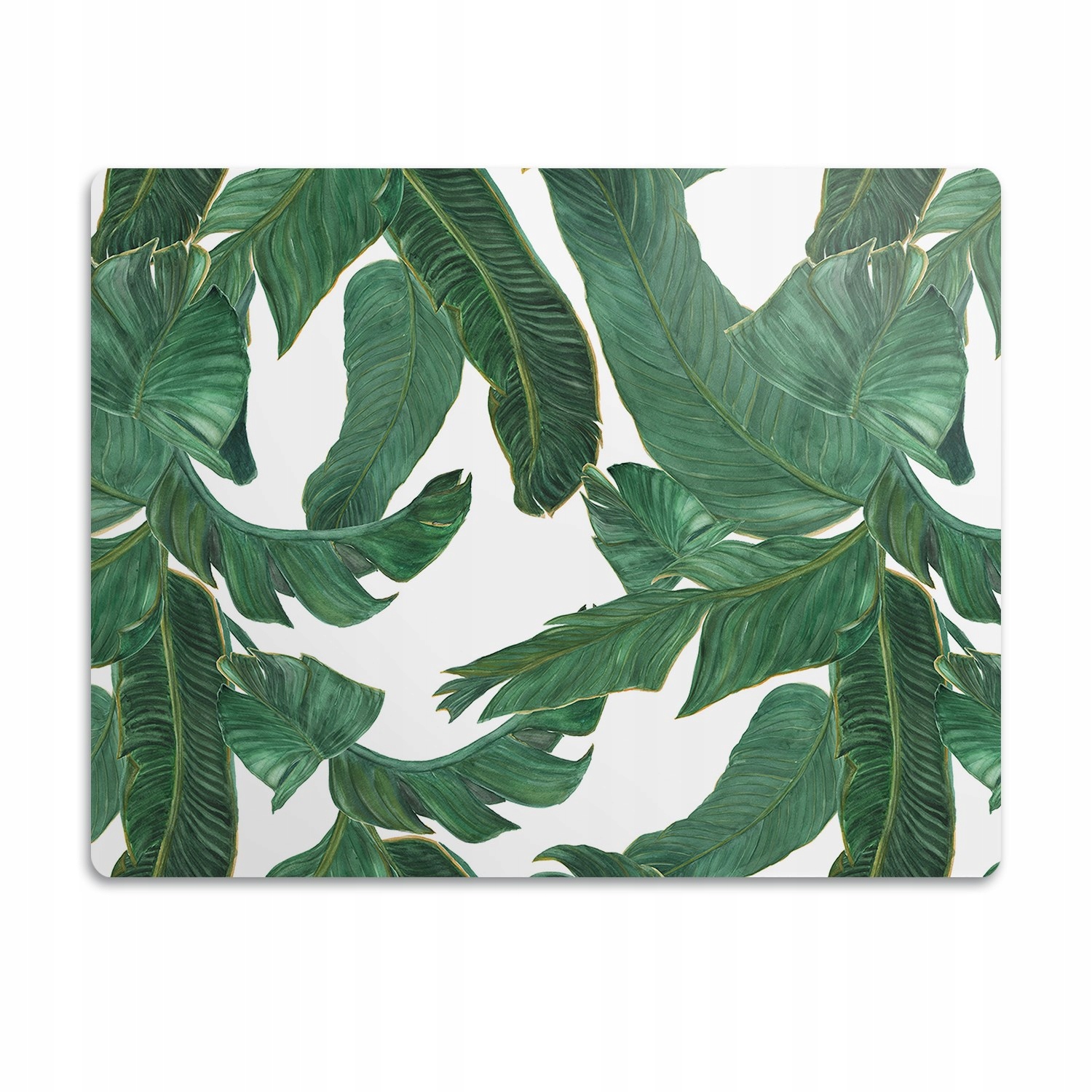 Levně Podložka pod misky pro psa Zelené listy 60x40 cm