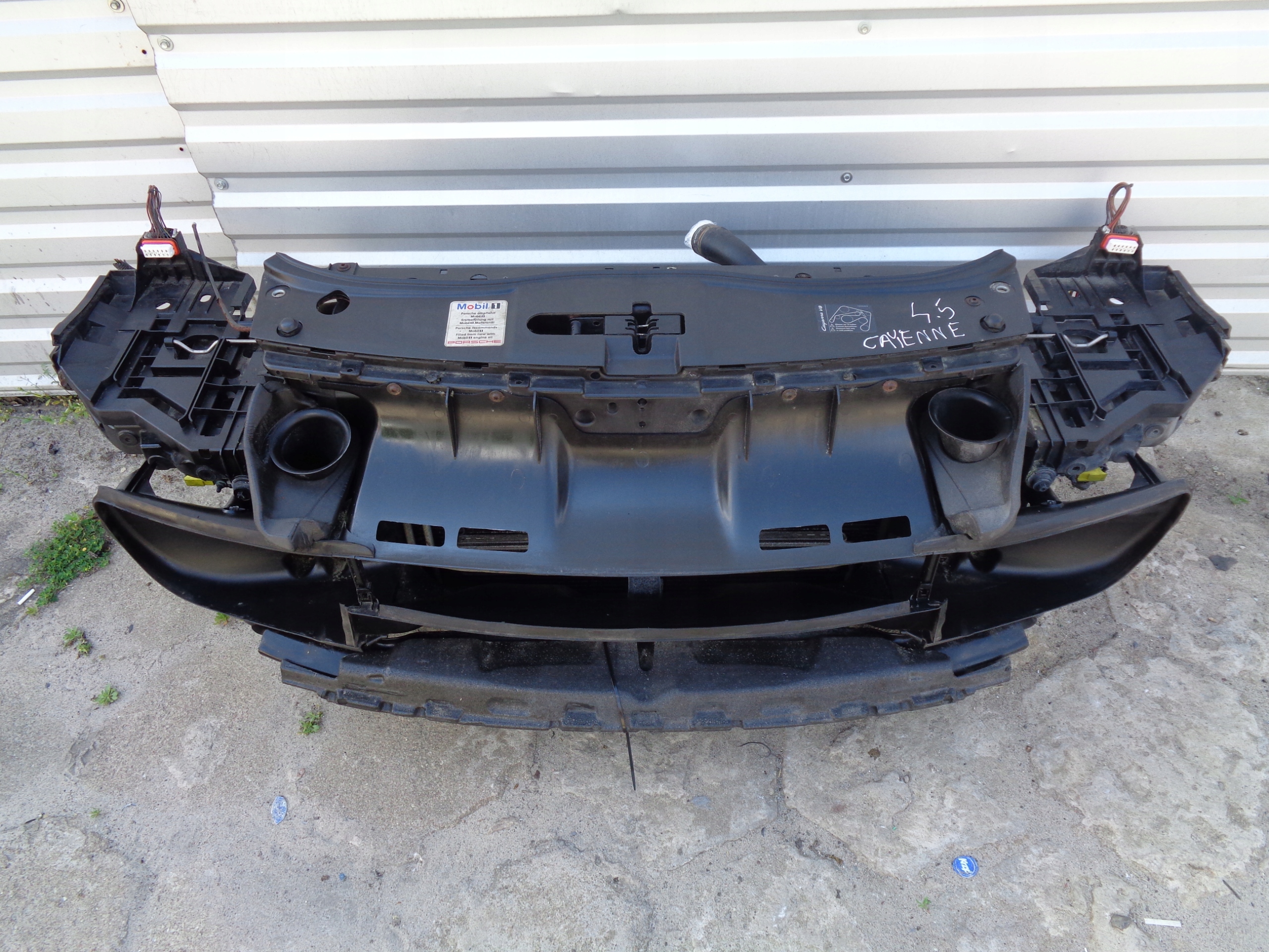 front body wall radiator PORSCHE CAYENNE S and 7L 4.5