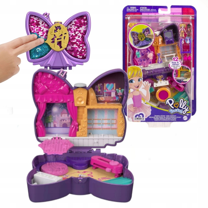 

Polly Pocket Zestaw Kokardkowy Koncert HCG17