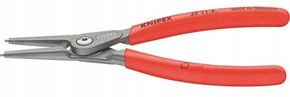 Kleště na vnější pojistné kroužky, rovné s pružinou A0 140 mm Knipex
