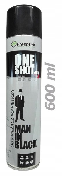 

One Shot Man in Black Odświeżacz powietrza 600 ml