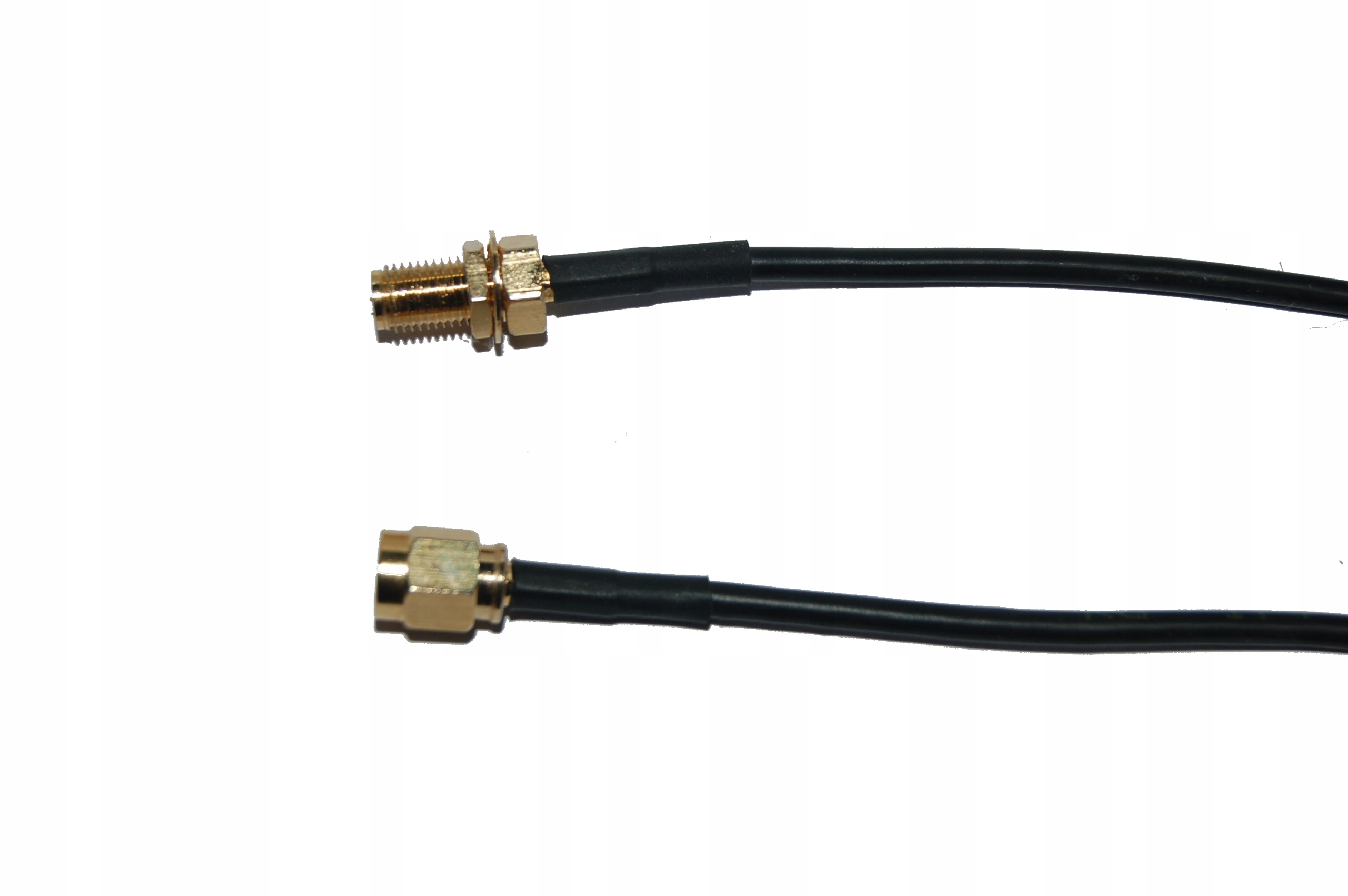 Kabel wtyk SMA/gniazdo Sma na RG174 50ohm 10m