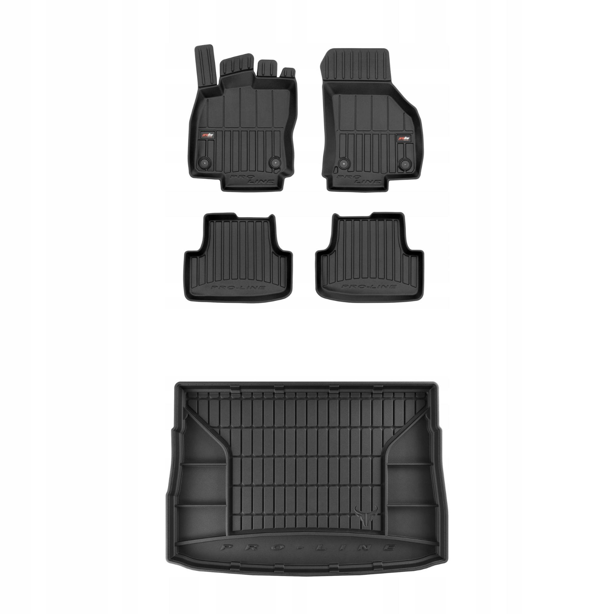 Sada gumových koberců a rohoží pro Volkswagen Golf VIII od roku 2019