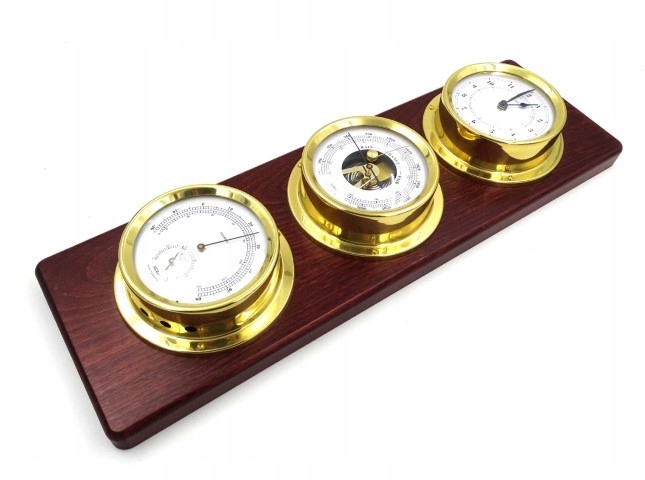 Exkluzivní meteostanice Barometr Teploměr Vlhkoměr Fischer 1538-22