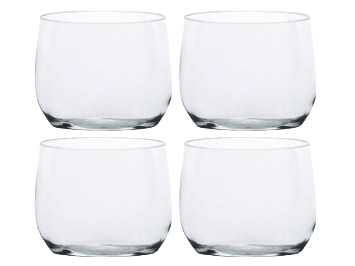 

4x Świecznik szklany do odlewu świec 500ml zestaw