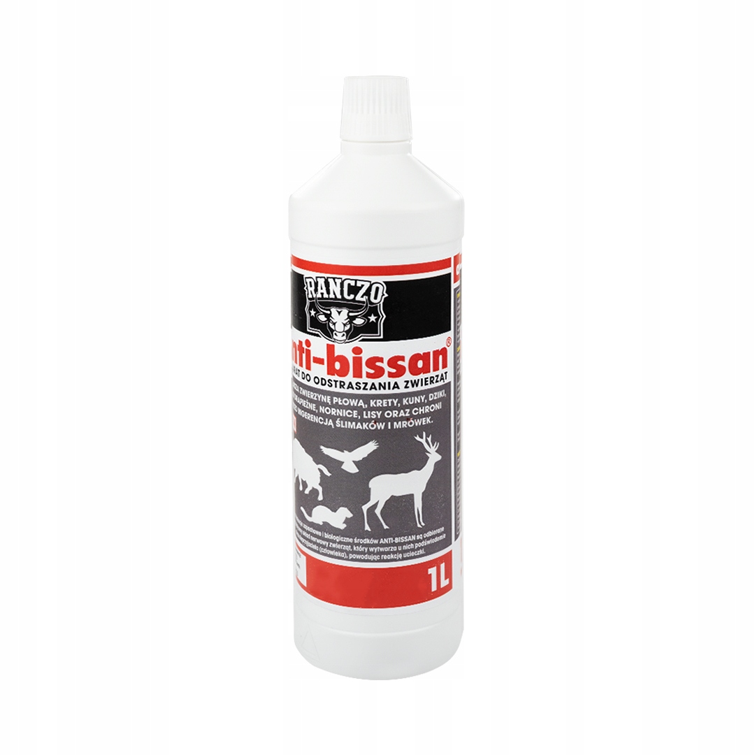 Pachový odpuzovač kun, divokých prasat, na srnky Anti Bissan 1 litr