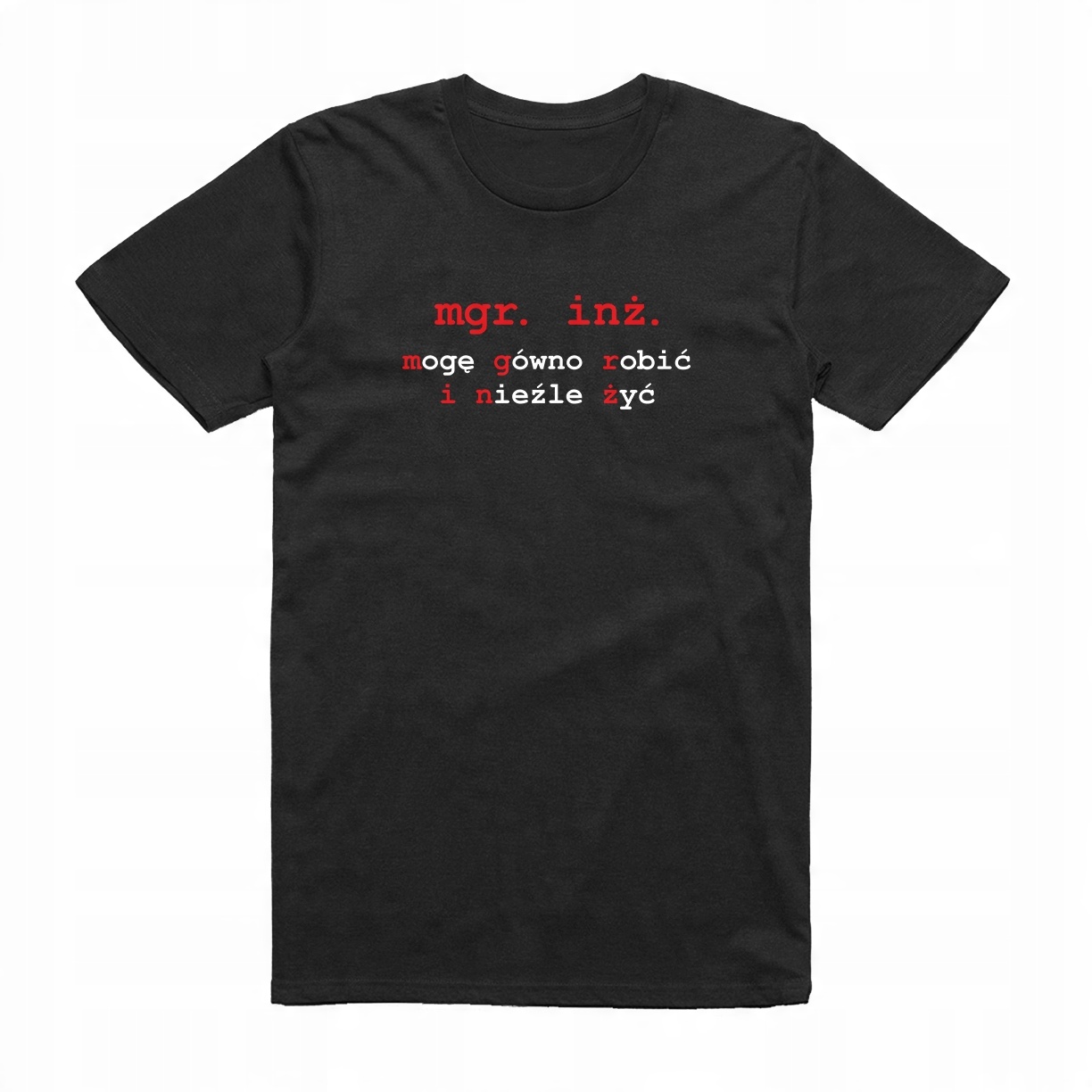 

XXL - Koszulka T-shirt Mgr Inż Magister Inżynier