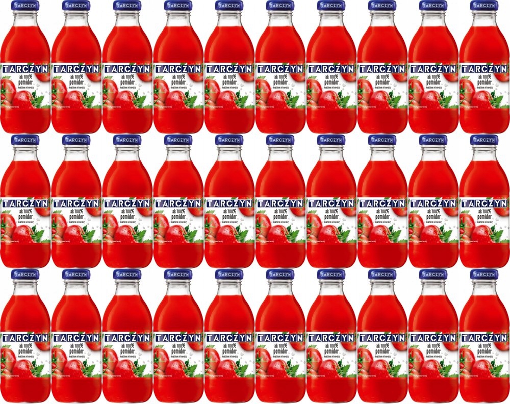Tarczyn Sok 100% pomidor z solą morską 300 ml x 30 Szt