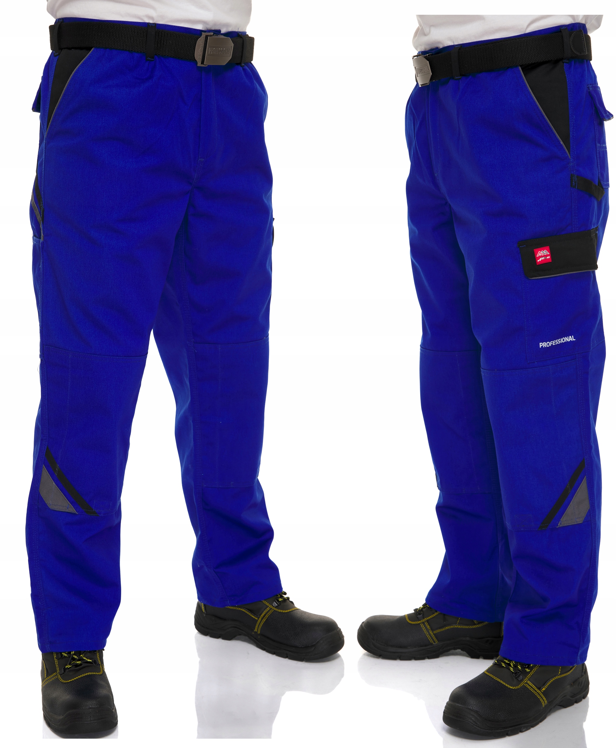 

Wytrzymałe robocze spodnie do pasa 4XL/ 58