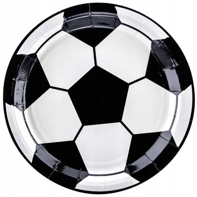 Talerzyk Piłka DLA KIBICA PIŁKA URODZINOWY 6szt