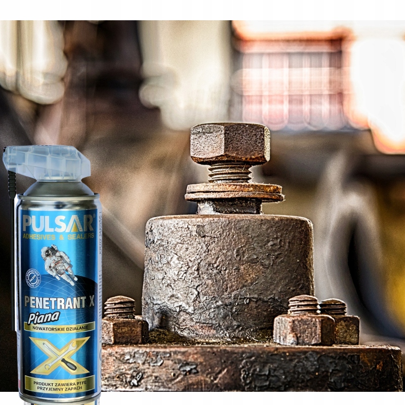 PENETRANT X PTFE ODRDZEWIACZ PIANA DO ŚRUB METALU PULSAR PIANA SPRAY 400 ml Producent Pulsar