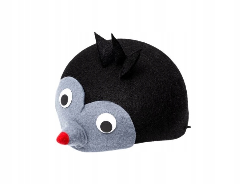 CZAPKA KRET KRECIK FILC CZARNA