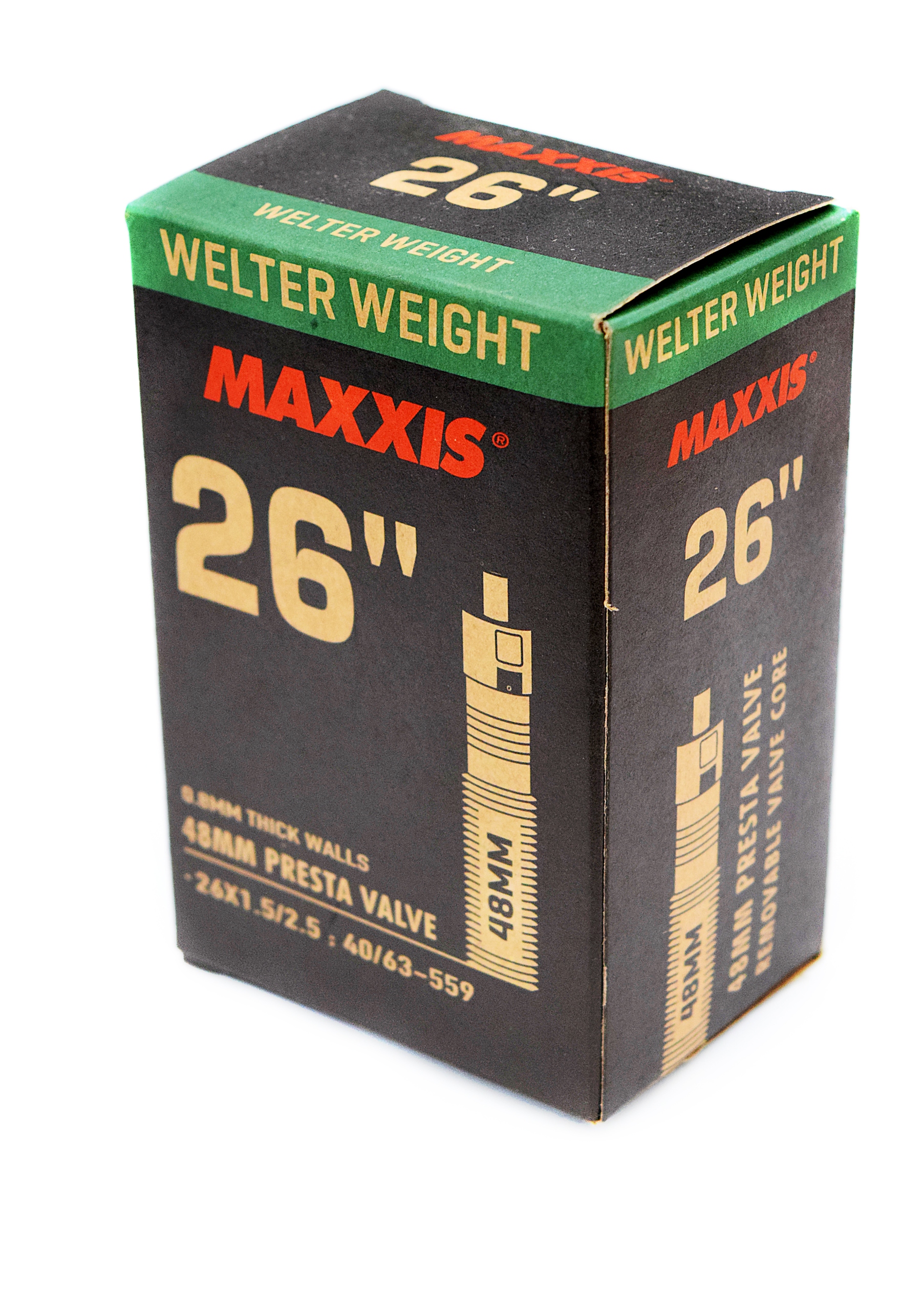 Dętka Maxxis WelterWeight 26x1.50-2.50 Presta cienki 48mm_ do Mtb cruiser