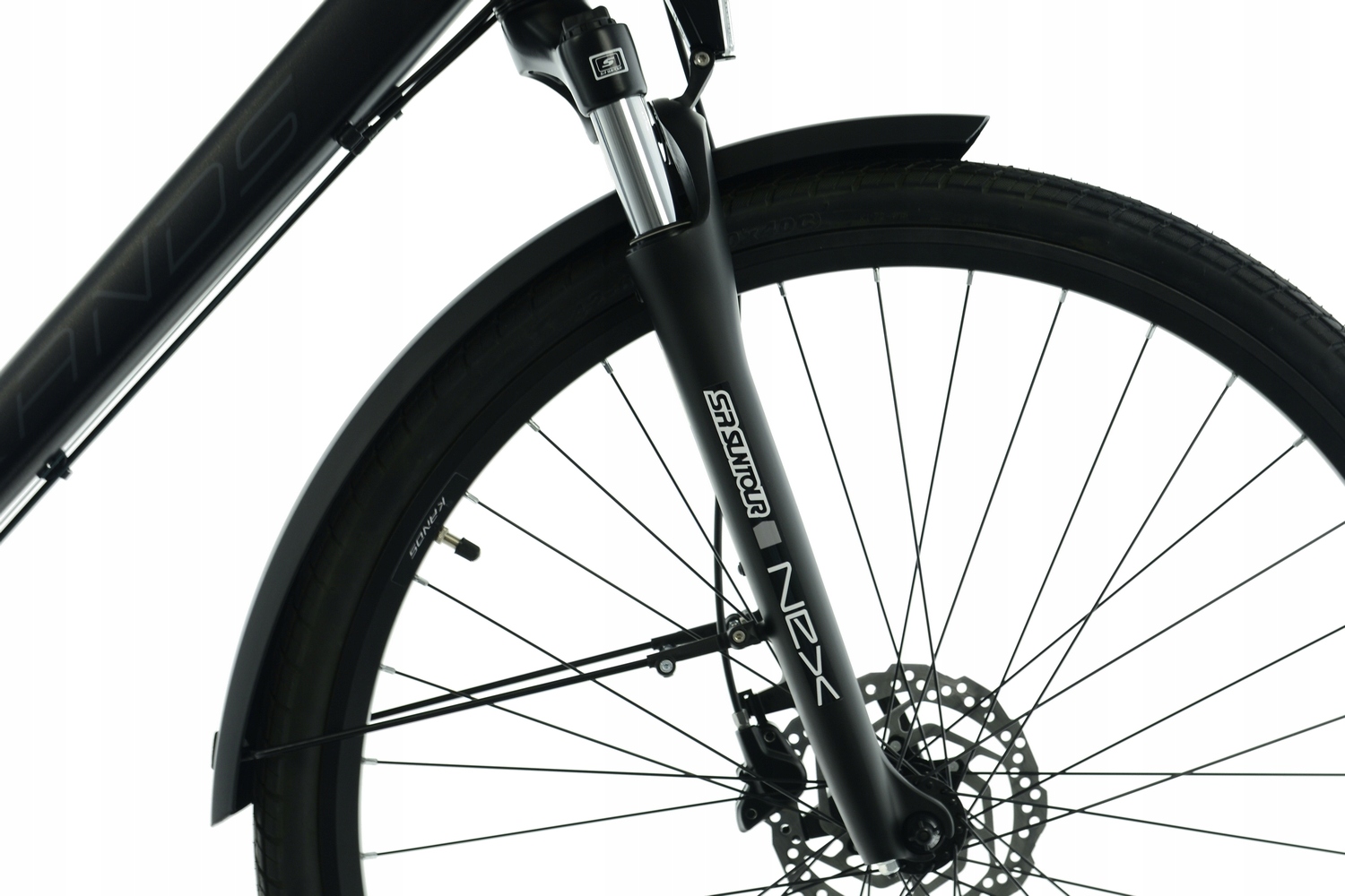 Rower Trekkingowy Kands 28 Verso V1 r21' czarny SHIMANO HYDRAULIKA r25M