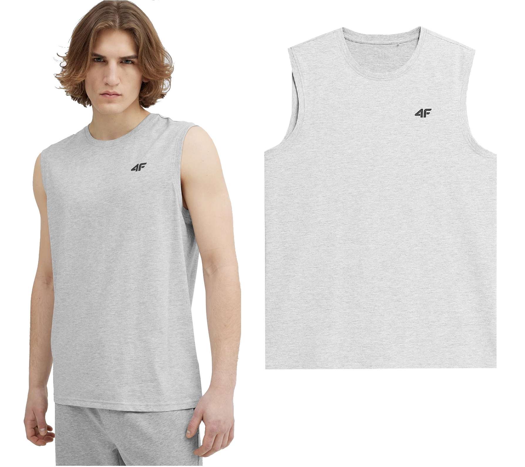 KOSZULKA MĘSKA 4F BEZRĘKAWNIK TANK TOP T-SHIRT