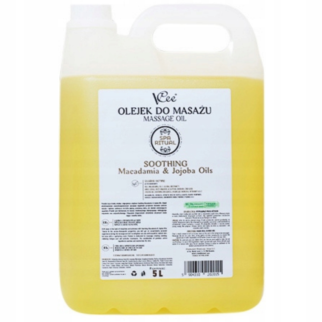 

Olejek Do Masażu Vcee 5L naturalny skład w 96,9%