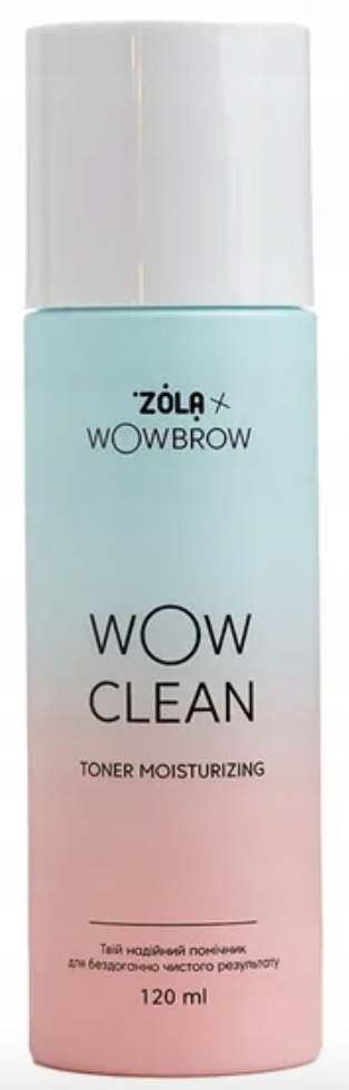 Zola Wow Brow Cleaner tonikum na čištění očí 120 ml