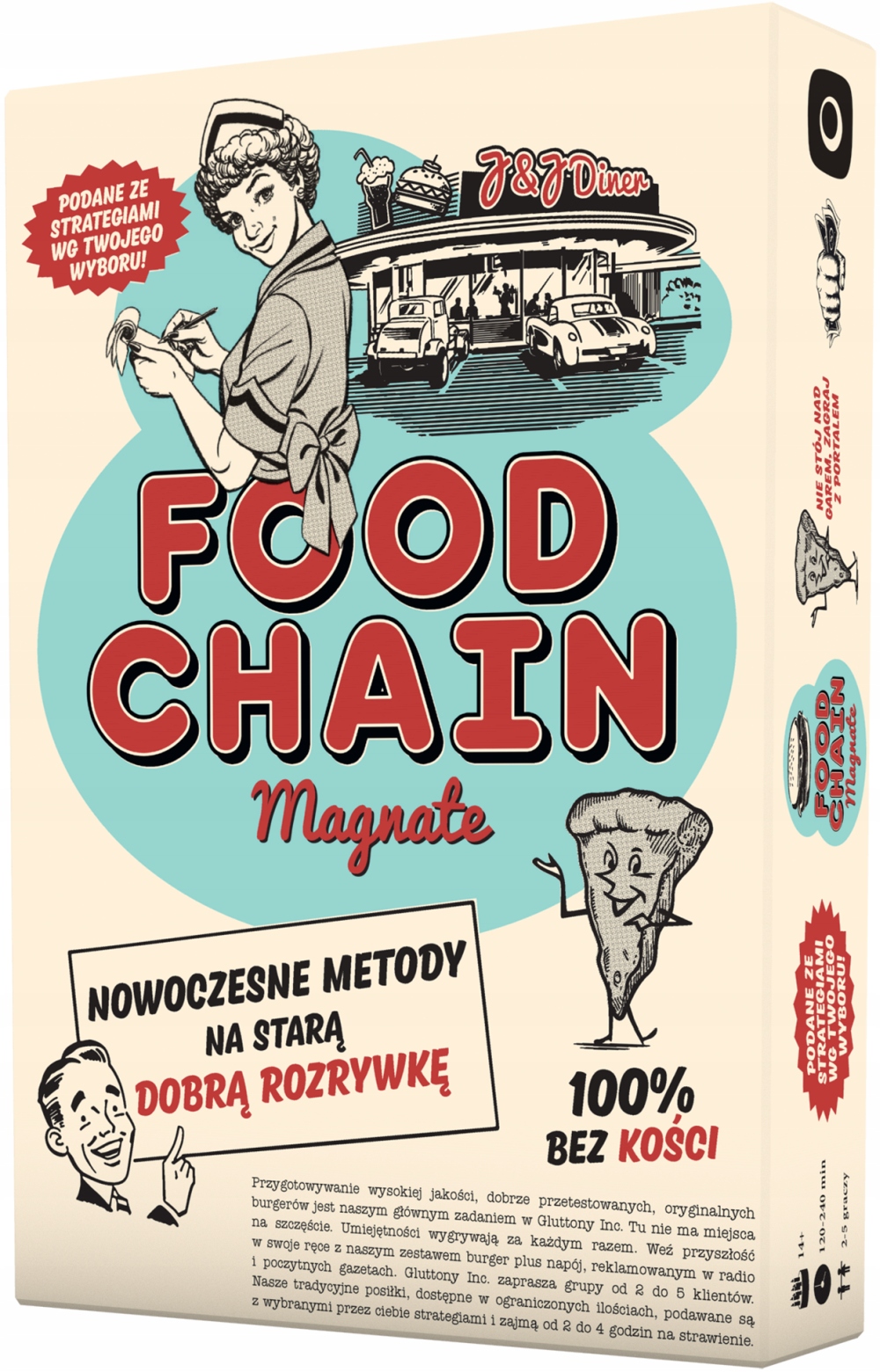 Gra Food Chain Magnate pełne wydanie Pl od Portal Games