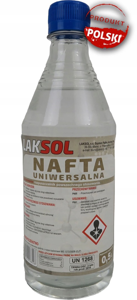 

Nafta uniwersalna oświetleniowa 0,5l antykorozyjna