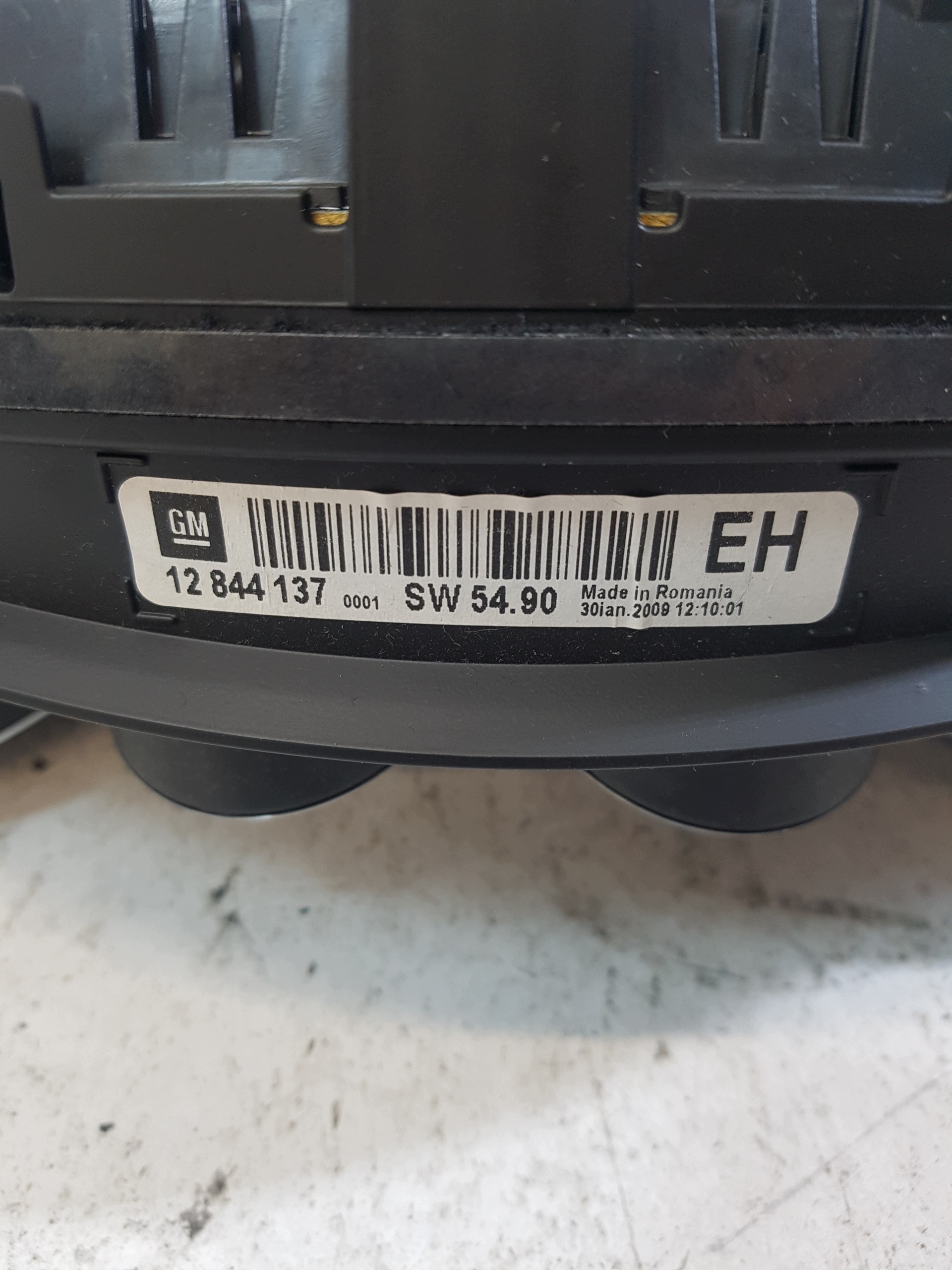 dials dials OPEL INSIGNIA 12844137