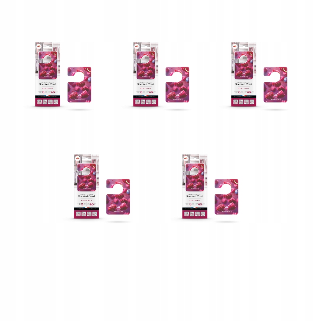Elix osvěžovač vzduchu vůně Red Fruits 15 ks závěs do skříně