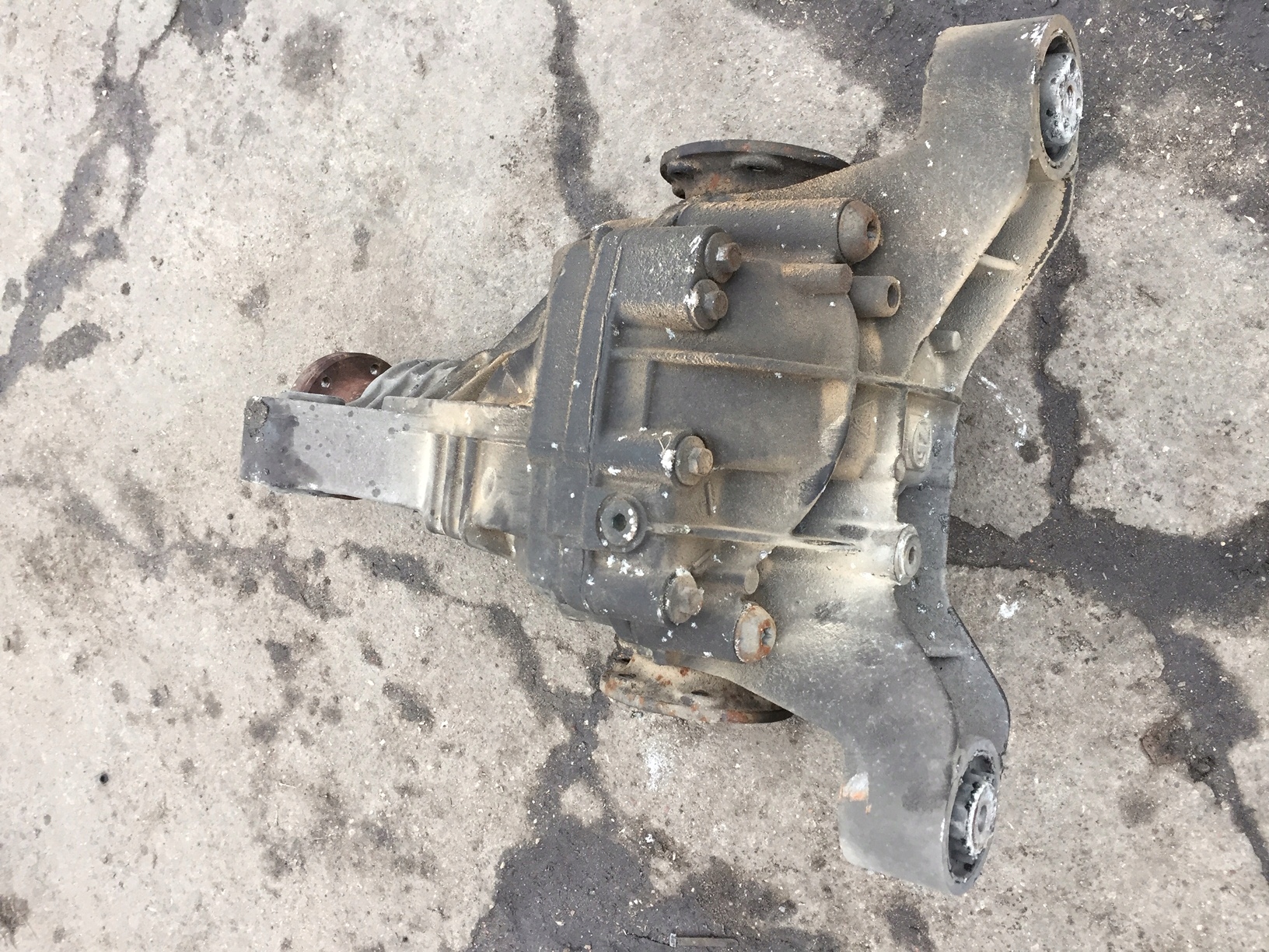 AUDI Q7 4L 3.0 TDI diff differential rear rear part differential