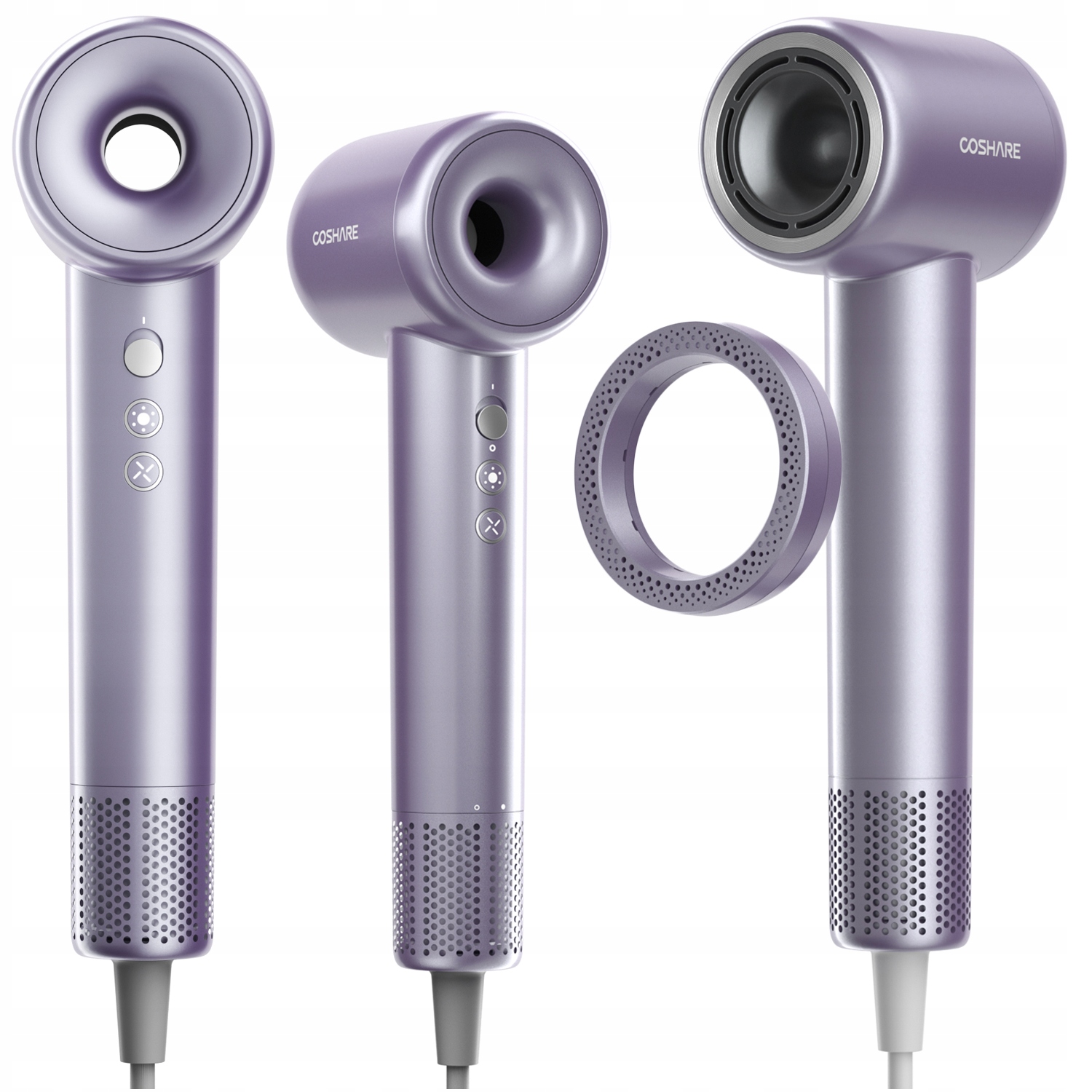 Mocna Suszarka do Włosów Coshare EssenceRing SuperFlow1 Jonizacja 1600W