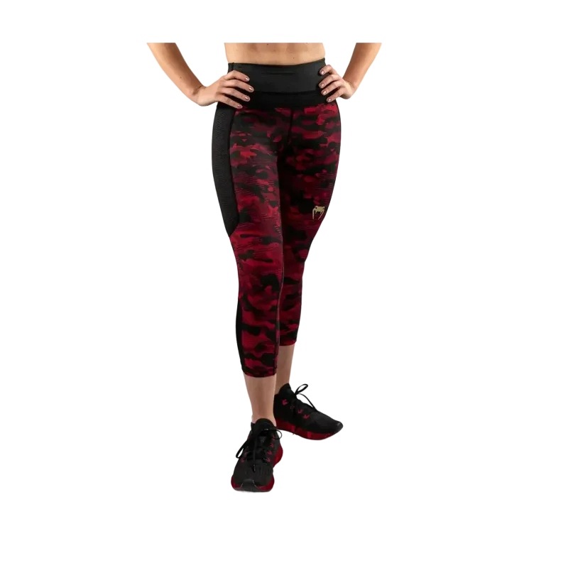 Leginsy Dla Kobiet Venum Defender Crop Czarny L