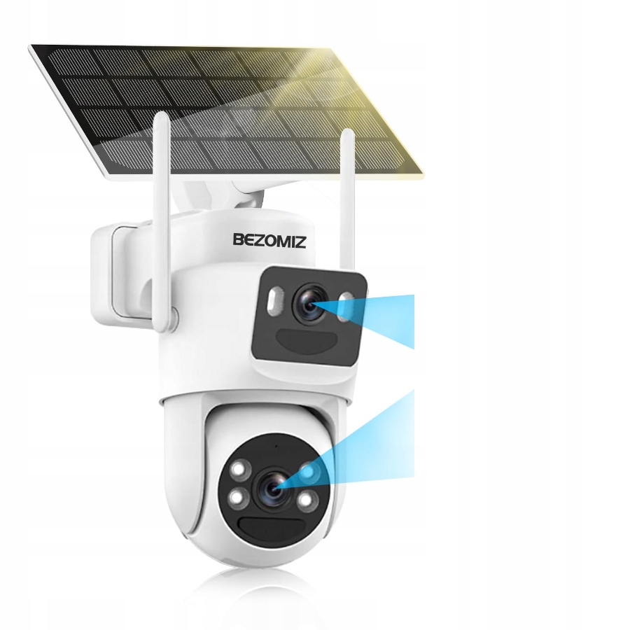 Kamera zewnętrzna 4K WiFi, bezprzewodowa