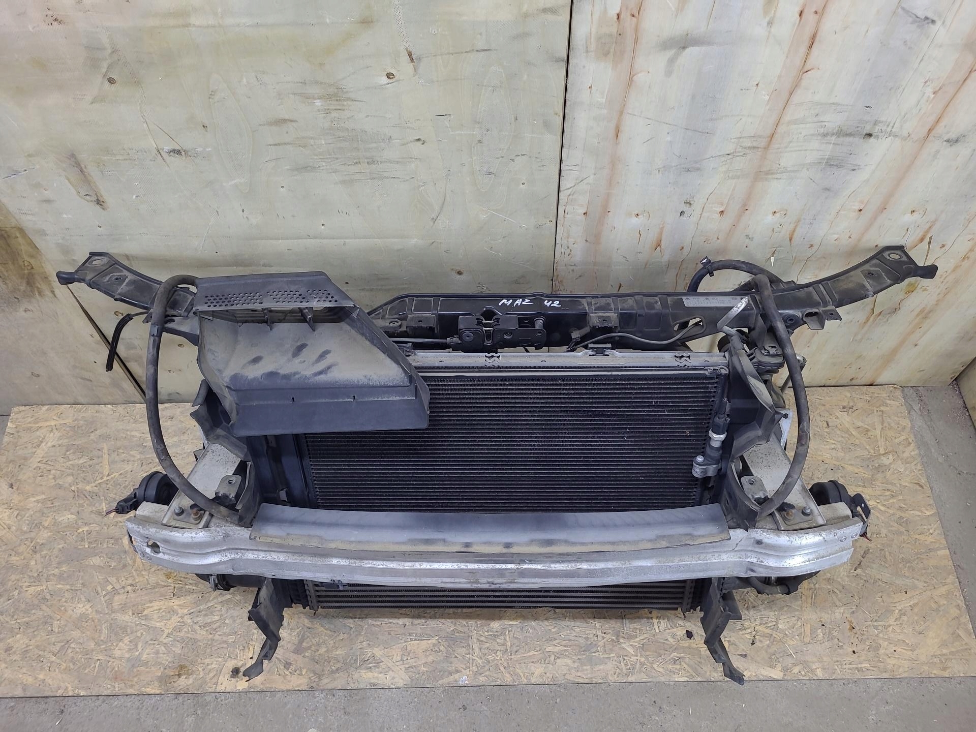 support panel for radiators pillar iron Audi A4 B8 2011 8K0010520