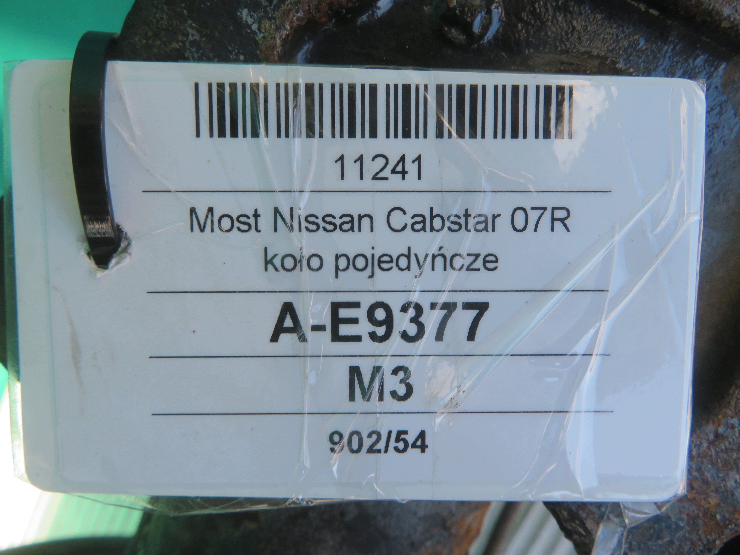 differential diff NISSAN CABSTAR 07R 3.0 DIESEL