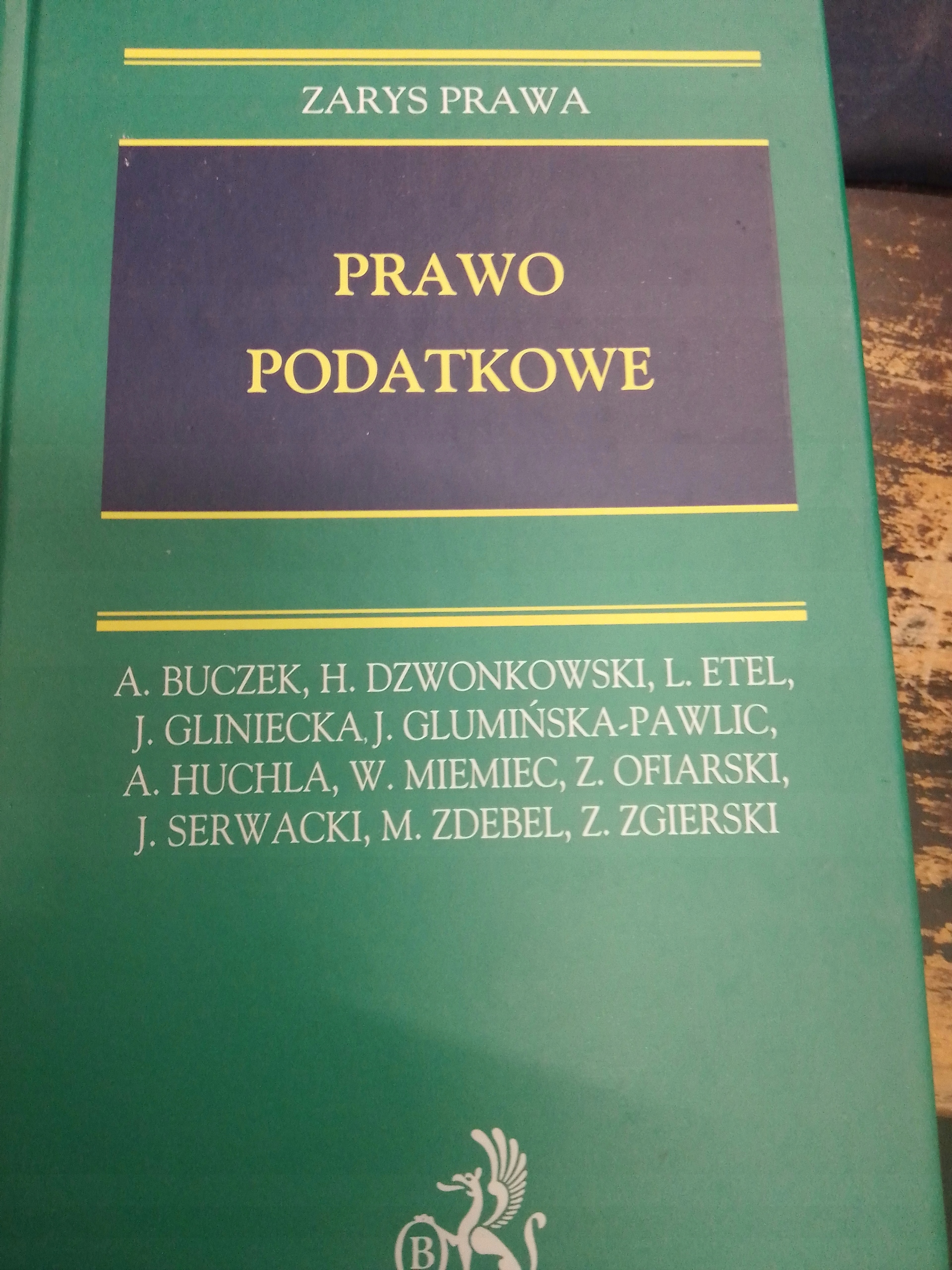 PRAWO PODATKOWE Zarys prawa A. Buczek