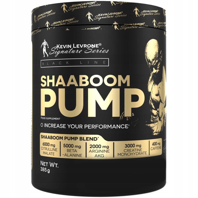 Kevin Levrone Shaaboom Pump 385 g Má Povzbuzující Účinek A Pumpuje