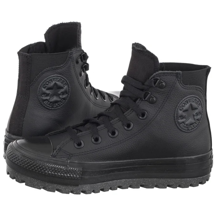 Pánské zimní tenisky Converse City Trek Hi Black A04481C černé