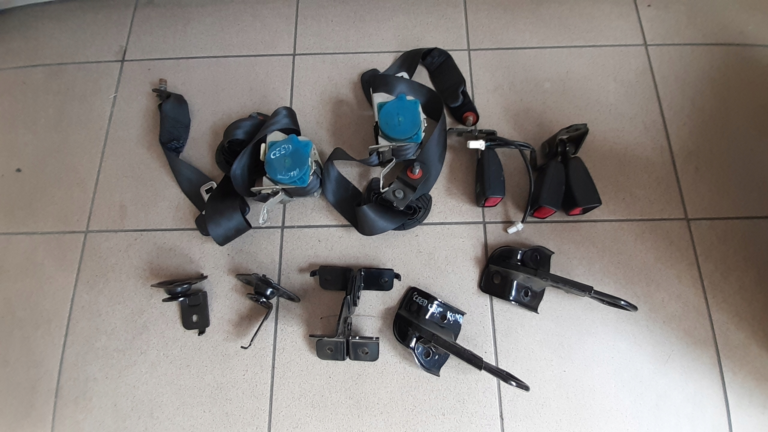 89810-1H500 89820-1H500 - KIA CEED 06-12 УНИВЕРСАЛ РЕМНИ КРЕПЛЕНИЯ СИДЕНЬЯ