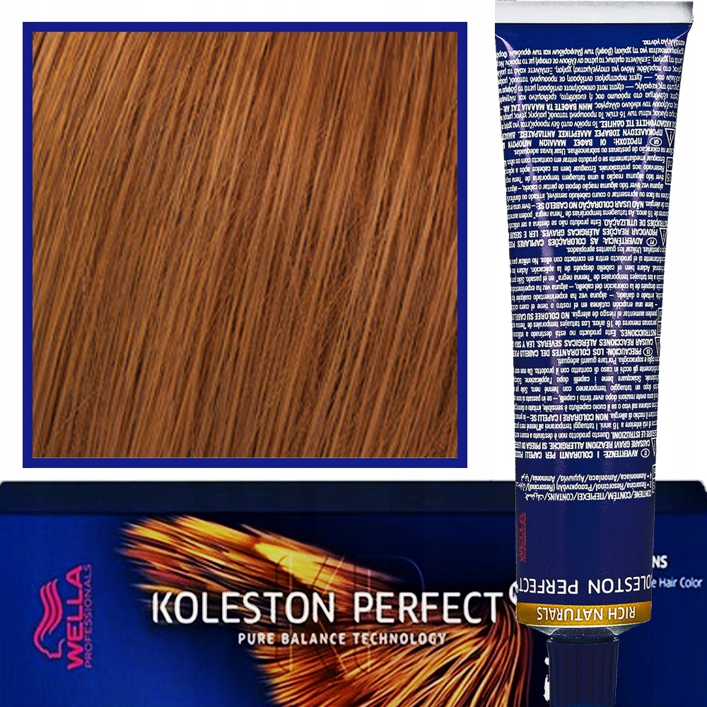 

Wella Koleston Me farba 60ml kolor 7/34