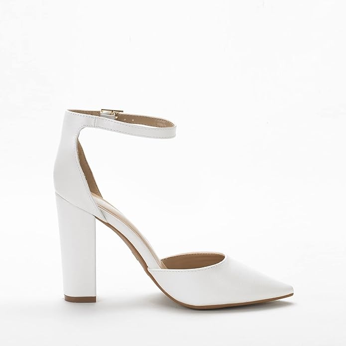 Dream Pairs Dámské lodičky Coco – masivní podpatek, špice, elegantní