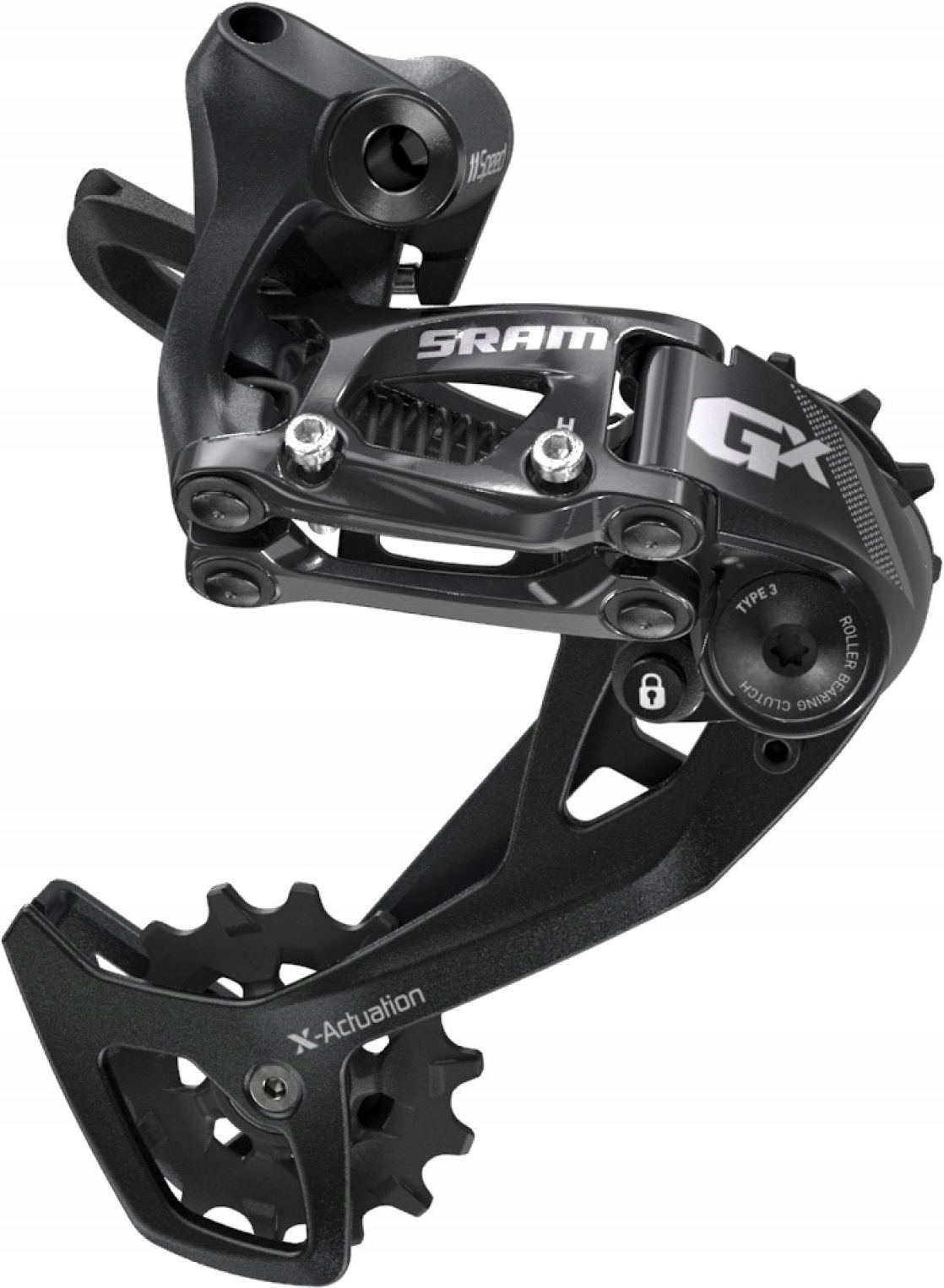 Zadní přehazovačka Sram Gx 2 × 11-řadá dlouhá černá
