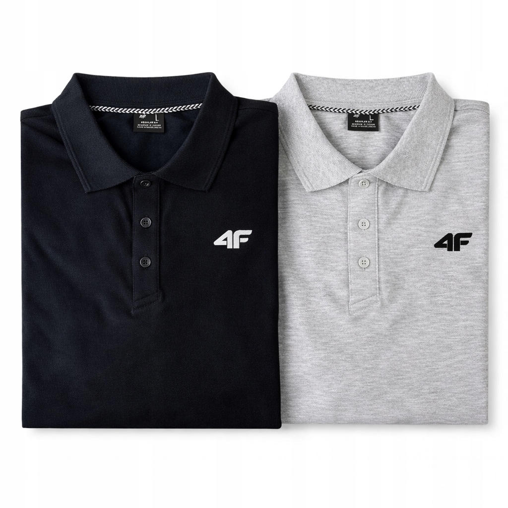 Pánská Polokošile 4F T-shirt Set 2 Kusů M M0771 SS26