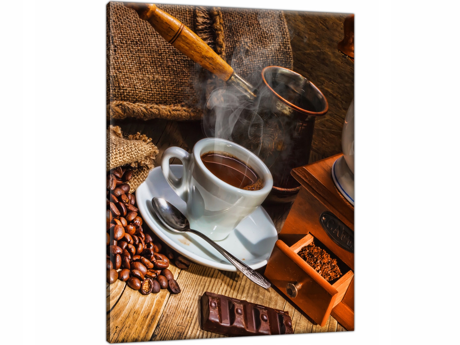 

Kawa Filiżanka Kawy 60x75 Nowoczesny Obraz Tryptyk