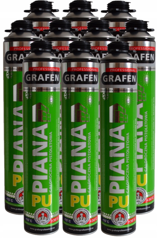 

10X Grafen piana pistoletowa całoroczna Letnia