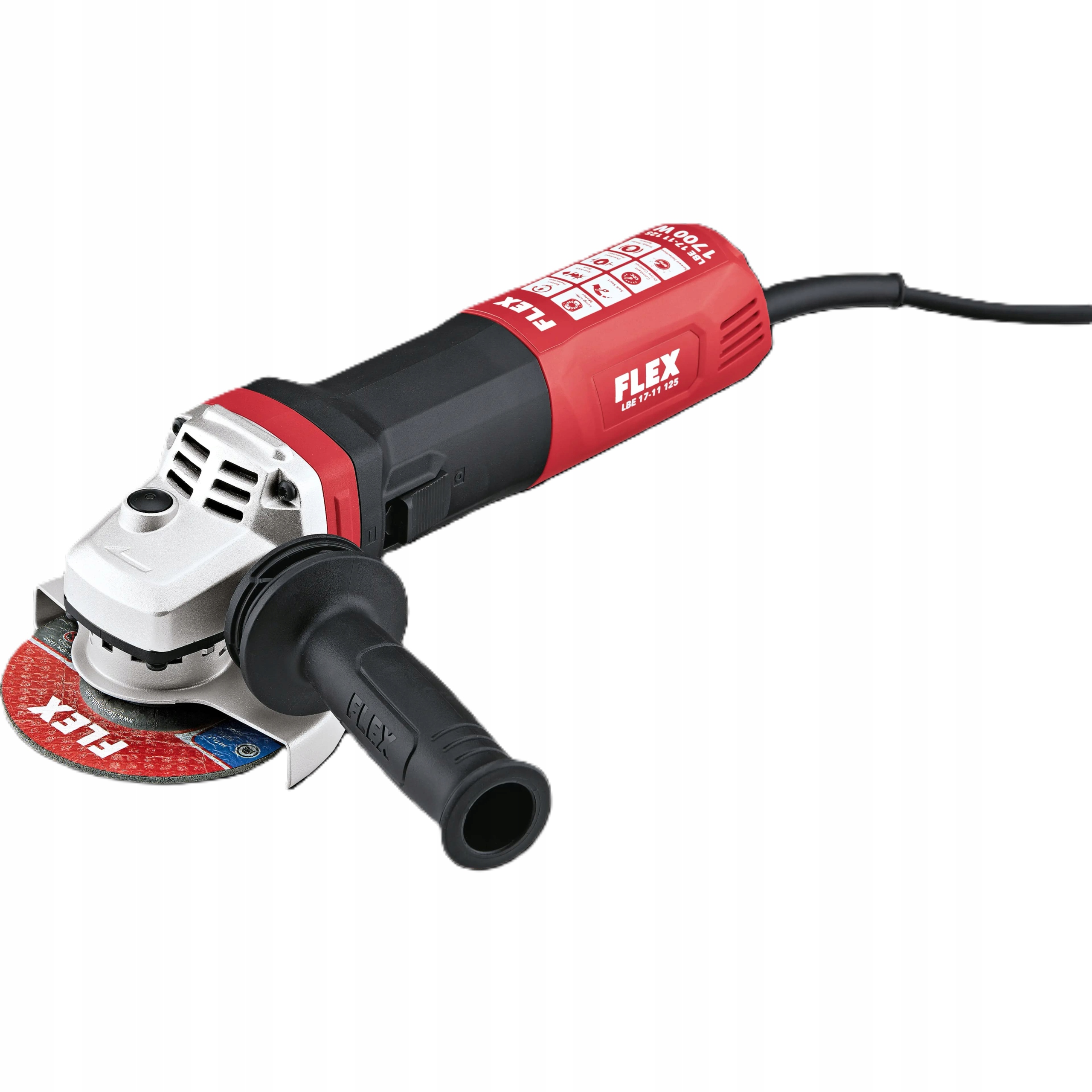 Szlifierka kątowa Flex 125 regulacja hamulec 1700W Lbe 447668 Lbe 17-11 125