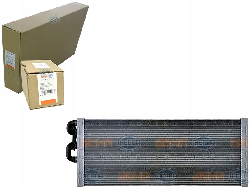 BEHR HELLA INTERCOOLER 376754111 350213140300