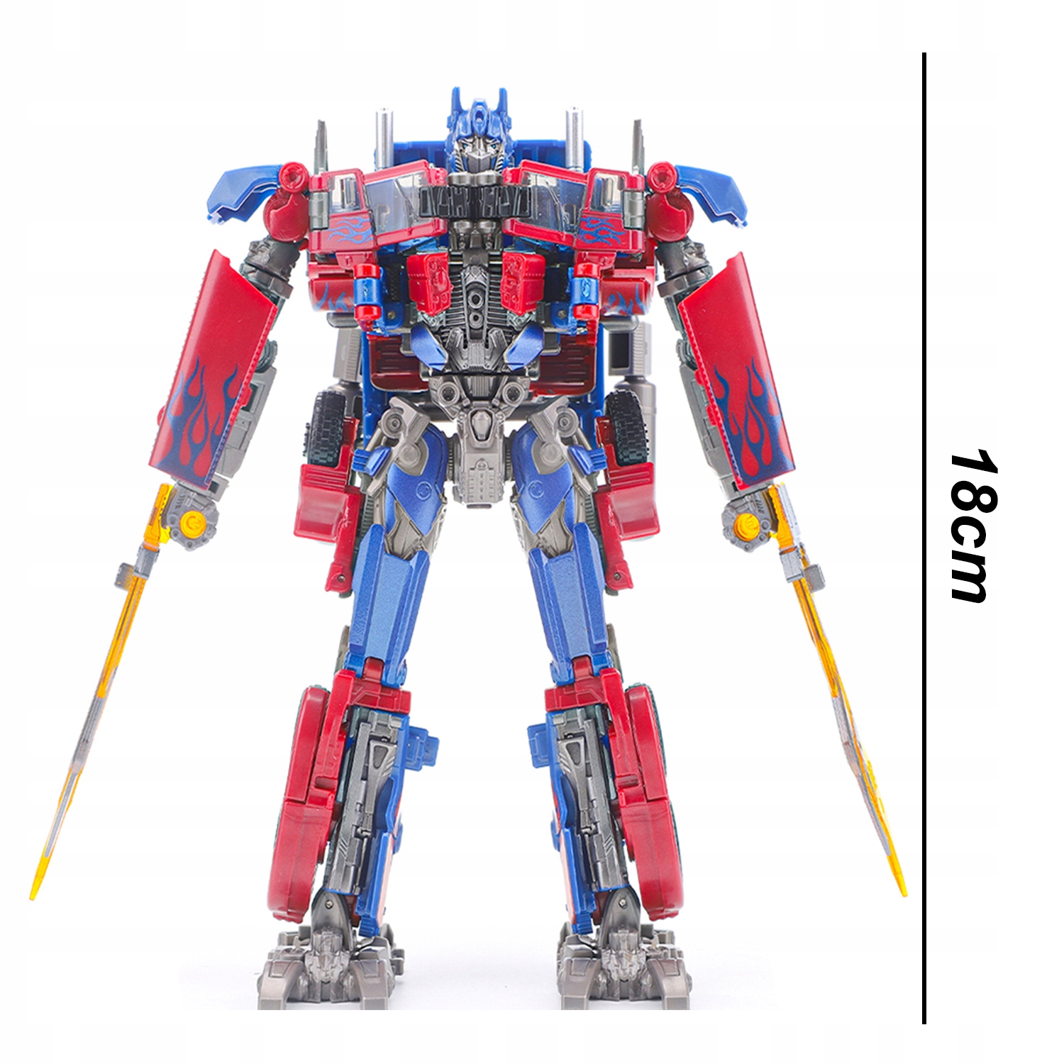 AUTO ROBOT OPTIMUS TRANSFORMERS PODWÓJNYM MIECZEM Certyfikaty, opinie, atesty CE