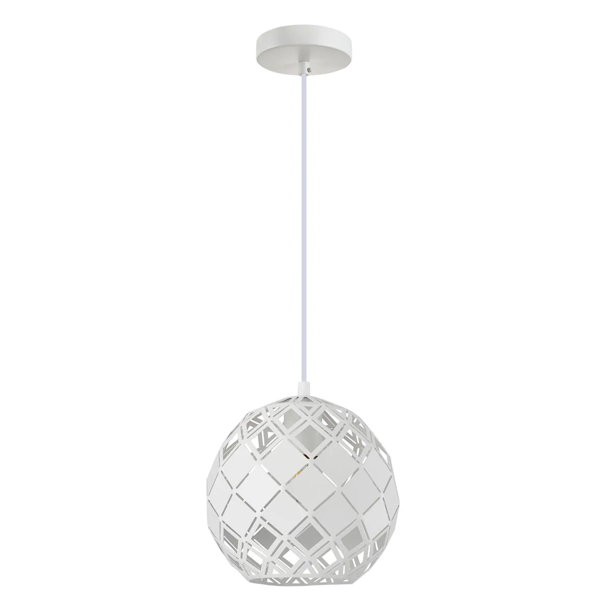 Závěsná lampa Italux Paulela PND-34221-1S-WH