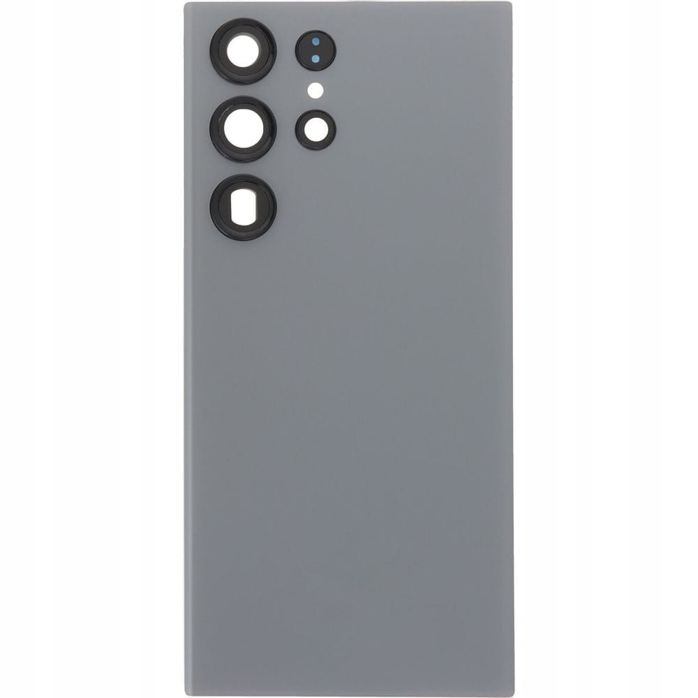 Zadní kryt, zadní sklo pro Samsung Galaxy S23 Ultra, grafitová barva