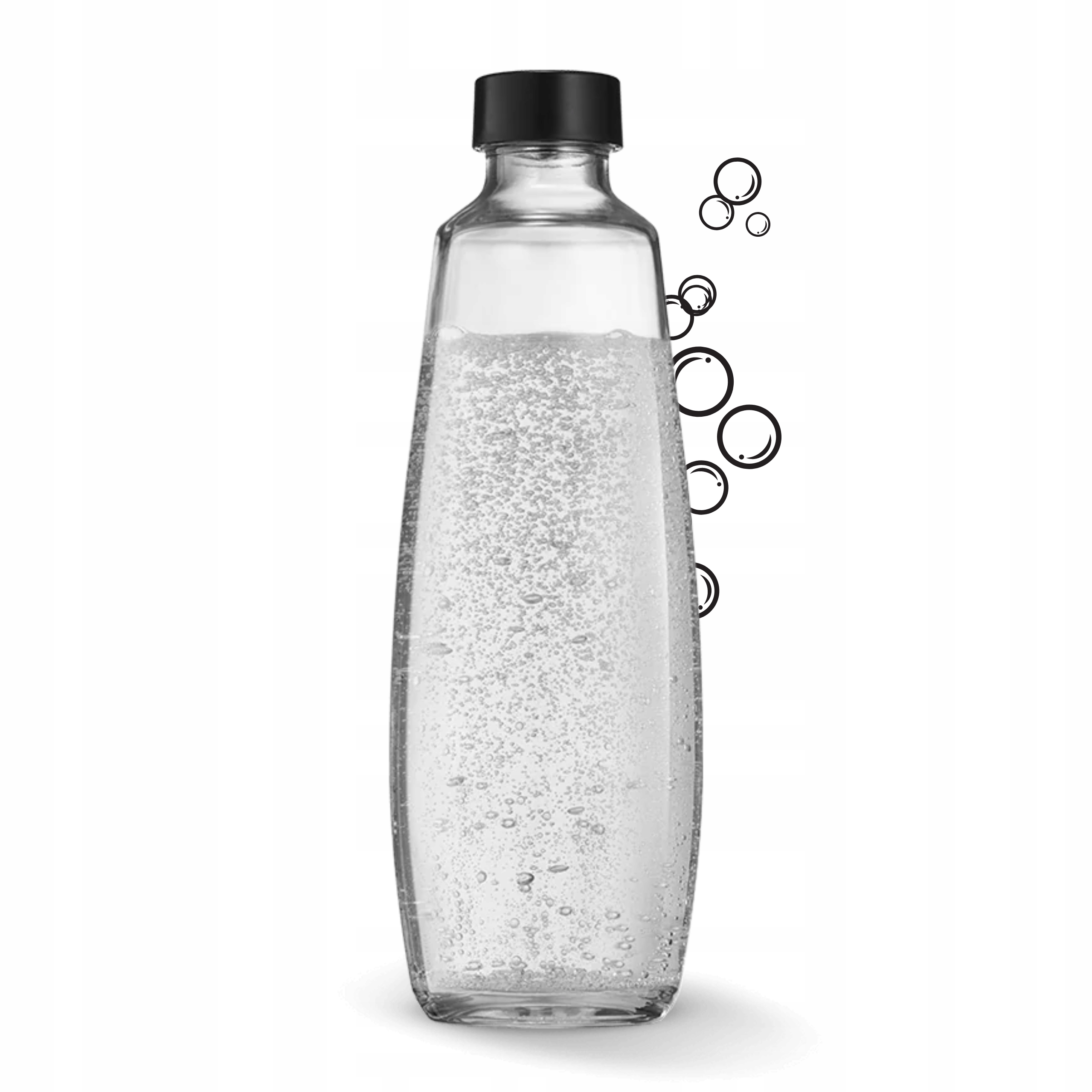 1x skleněná láhev Sodastream Duo pro saturátor perlivé vody 1000 ml