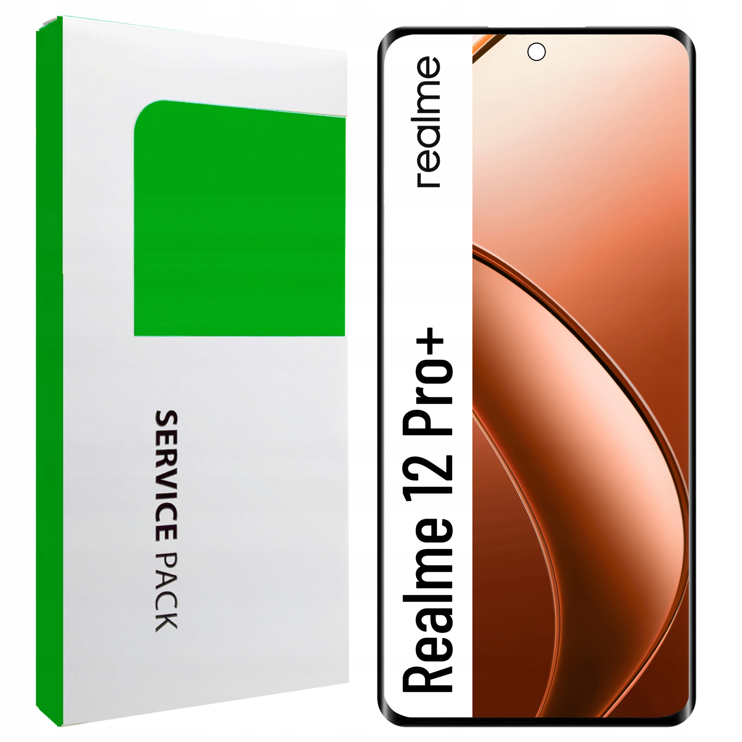 Originální Zila pro Realme 12 Pro Plus LCD displej Digitizer Dotyk